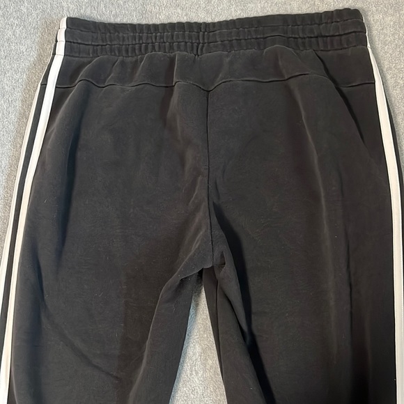 Adidas Joggers Womens Medium Black Athletic Athleisure - Picture 7 of 9